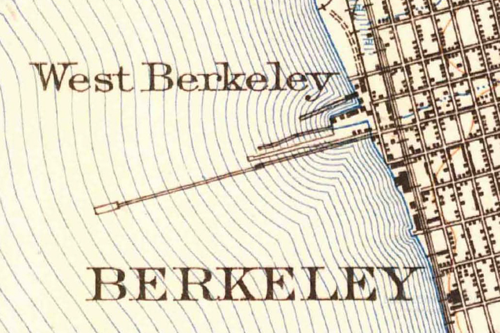 USGS Map of West Berkeley - Oceanview